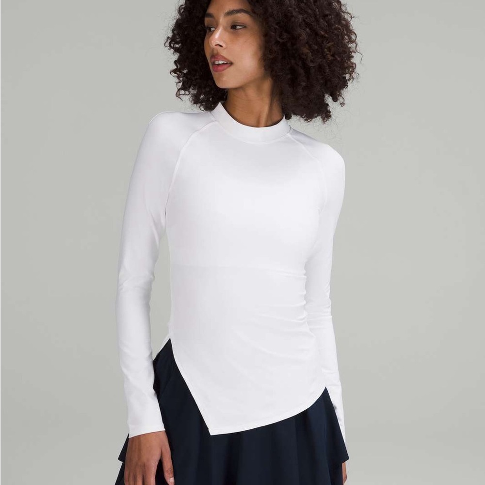 lululemon athletica Cream Long Sleeve Tee